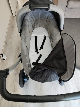 Carrito de bebé 3 piezas