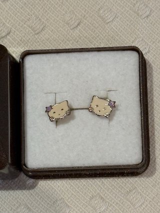 Pendientes Hello Kitty Serret Joier Niña
