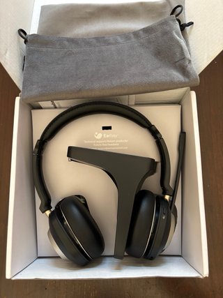 Cuffie Wireless Earbay con Base Carica