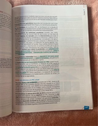 Geografía, 2 Bachillerato