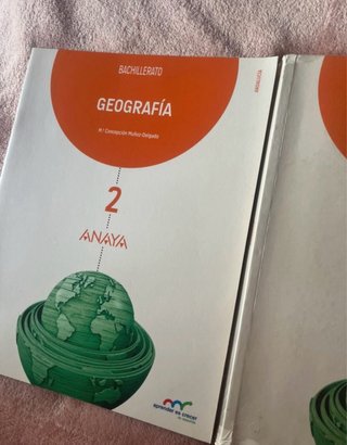 Geografía, 2 Bachillerato