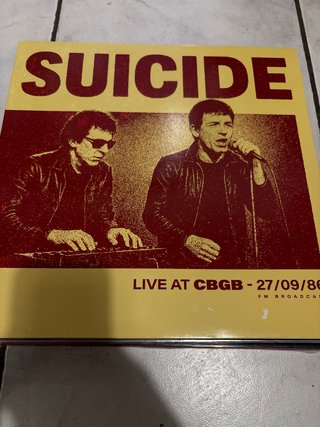 Vinile Suicide Live at CBGB - 27/09/86