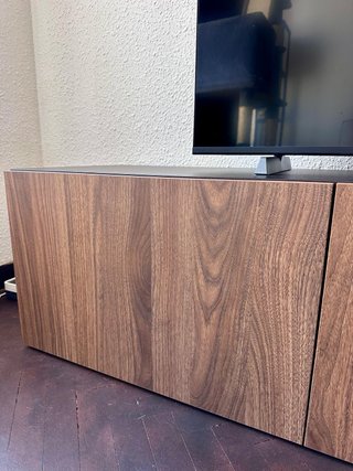 Conjunto 2 muebles IKEA BESTÅ efecto nogal – 240cm