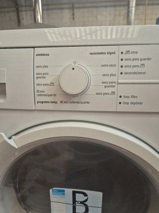Secadora Siemens Blanca 7kg Clase B