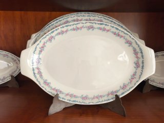 Vajilla Porcelana Santa Clara Flores