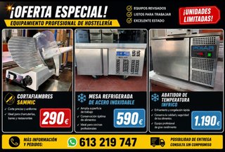 Maquinaria Hostelería Segunda Mano