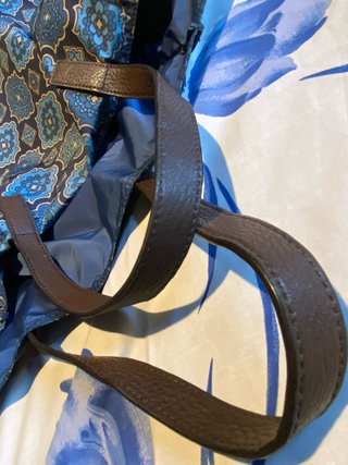Borsa Prada Shopper Fantasia Blu