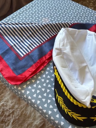 Gorra Capitán y Pañuelo Marinero