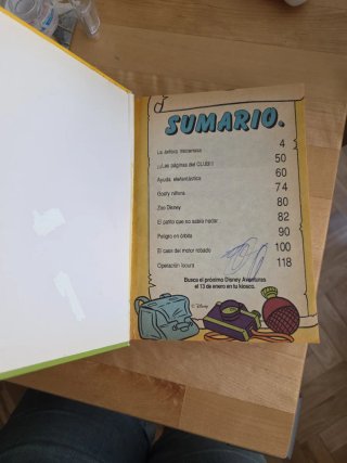 Libro Show Disney, cómics con el pato Donald