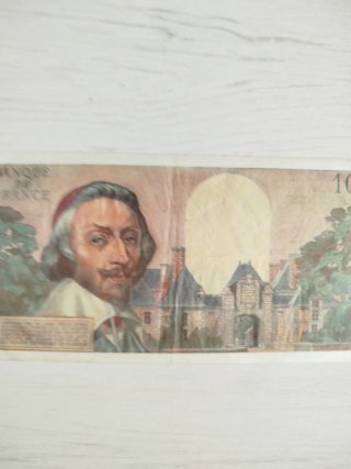 Billete 10 Francos Franceses 1960