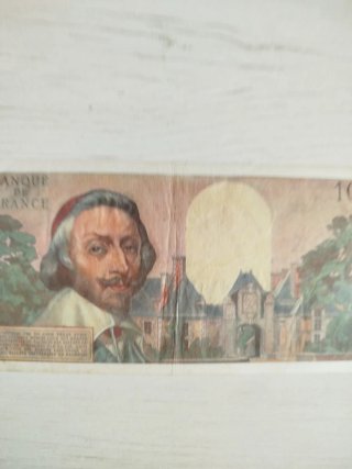 Billete 10 Francos Franceses 1960