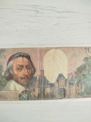 Billete 10 Francos Franceses 1960