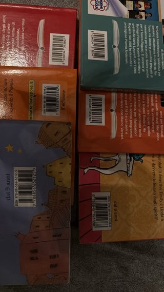 Lotto 6 Libri Fantasia per bambini 9+