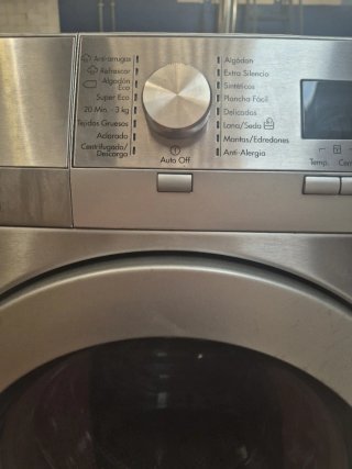 Lavadora AEG 7kg Gris