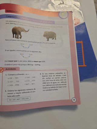 Matemáticas 3, Primaria, De otra manera