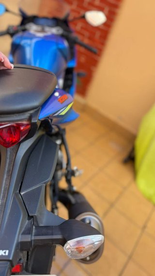 Moto Deportiva 125cc Azul