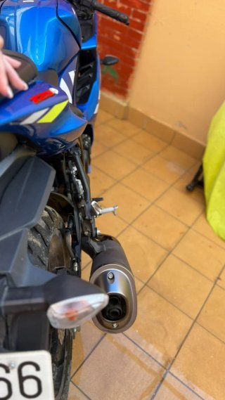 Moto Deportiva 125cc Azul