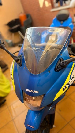 Moto Deportiva 125cc Azul