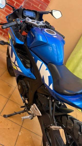 Moto Deportiva 125cc Azul