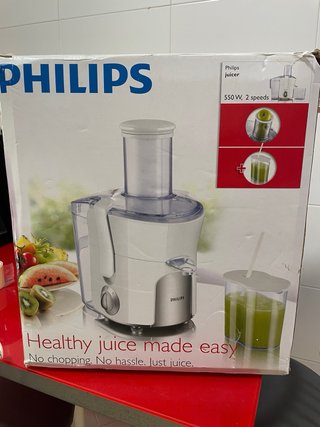 Licuadora/Juguera Philips Blanca
