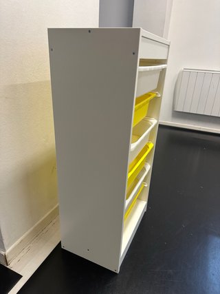 Cajonera infantil con 6 bandejas
