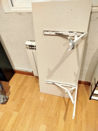 Mesa plegable cocina/escritorio madera
