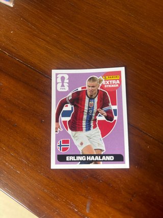 Panini Extra Sticker Erling Haaland