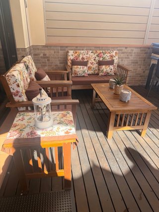 Conjunto de Muebles de Jardín 6 Piezas