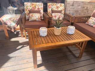 Conjunto de Muebles de Jardín 6 Piezas