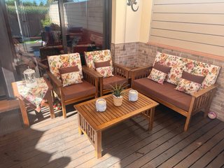 Conjunto de Muebles de Jardín 6 Piezas