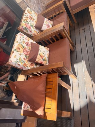 Conjunto de Muebles de Jardín 6 Piezas