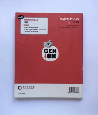 Matemáticas 1 ESO : Geniox