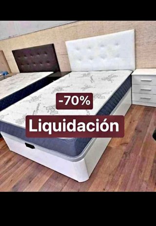-70% LIQUIDACIÓN Canapé y Colchón