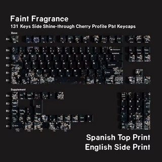 Keycaps Faint Fragrance Perfil Cherry ISO Esp