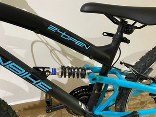 Bicicleta 24 Doble Suspensión