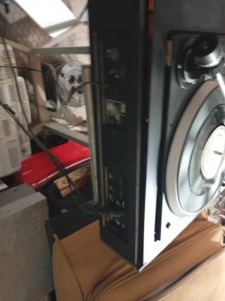 Tocadiscos Dual EF 940 Plata y Negro