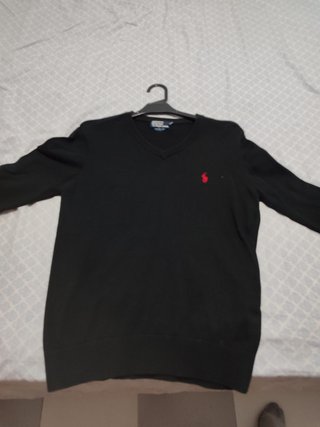 Polo Ralph Lauren Jersey Negro Talla L