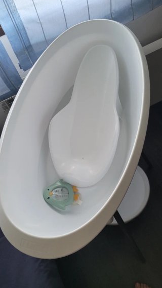 Bañera bebé Luma blanca