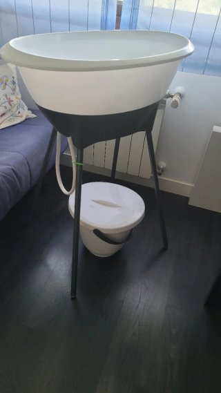 Bañera bebé Luma blanca