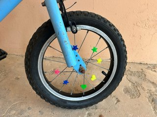 Bicicleta infantil azul