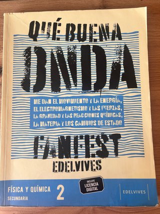 Física y Química 2 ESO Ed. Edelvives