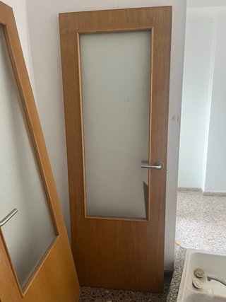 Puertas de interior roble claro 72,5x2,03