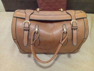 Maleta Vintage Piel Marrón