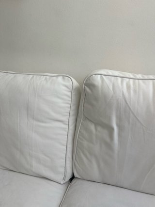 Sofa dos plazas blanco Ikea