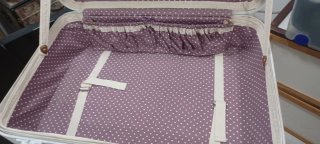 Mesa Maleta Vintage Hecha a Mano