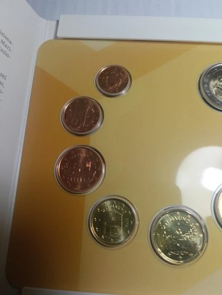 San Marino Cartera 2017 8 valores