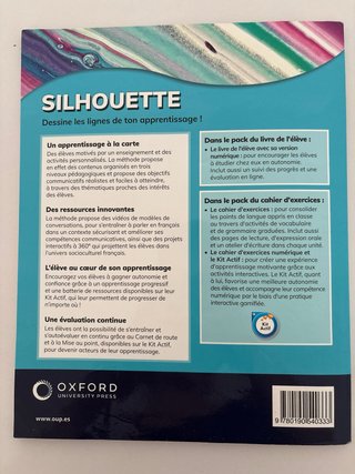 Silhouette 3. Livre de l'élève