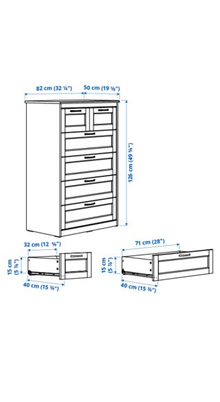 Cómoda Songesand Ikea