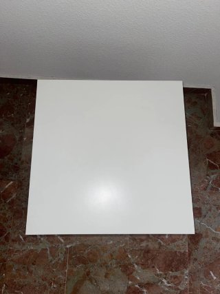 Mesa auxiliar Ikea Lack 55x55cm Blanca