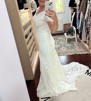 Vestido de Novia Encaje Blanco
